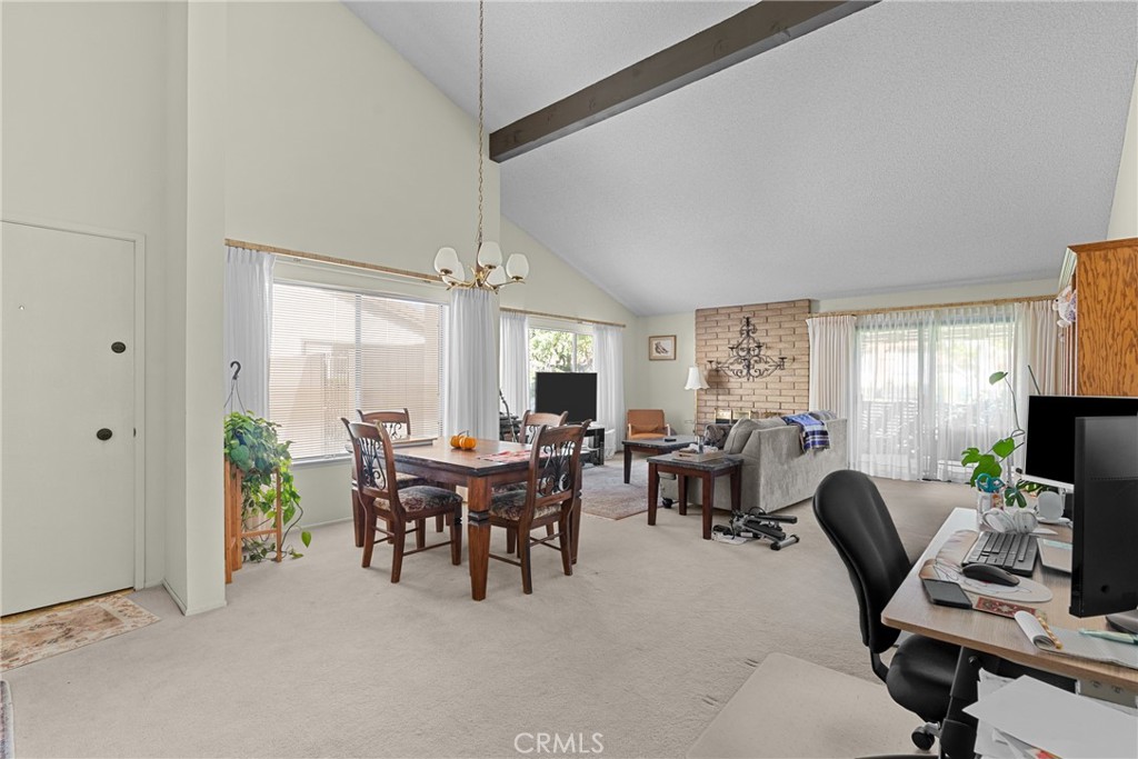 166 Tallyho Road Santa Maria, CA 93455 - Photo 10 of 46 Entry Foyer With Formal Dining Area & Living Room In Background