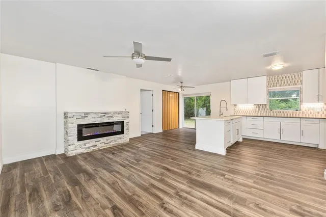 a view of walk in closet with window