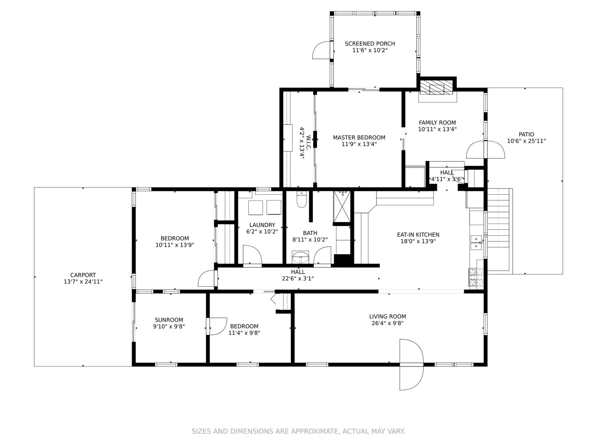 2331 Callaway Road Rocky Mount, VA 24151 - Photo 26 of 26 a picture of floor plan