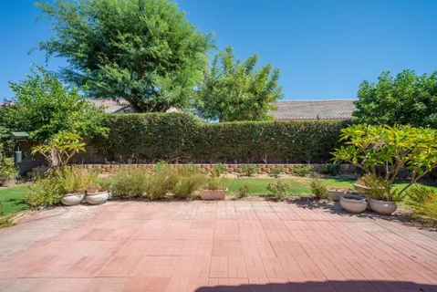 a view of backyard and outdoor space