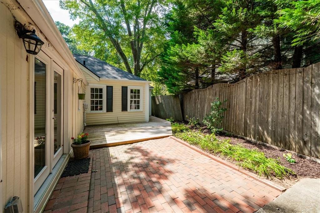3494 Briarcliff Road Northeast Atlanta, GA 30345 - Photo 37 of 46 a view of a house with backyard and sitting area