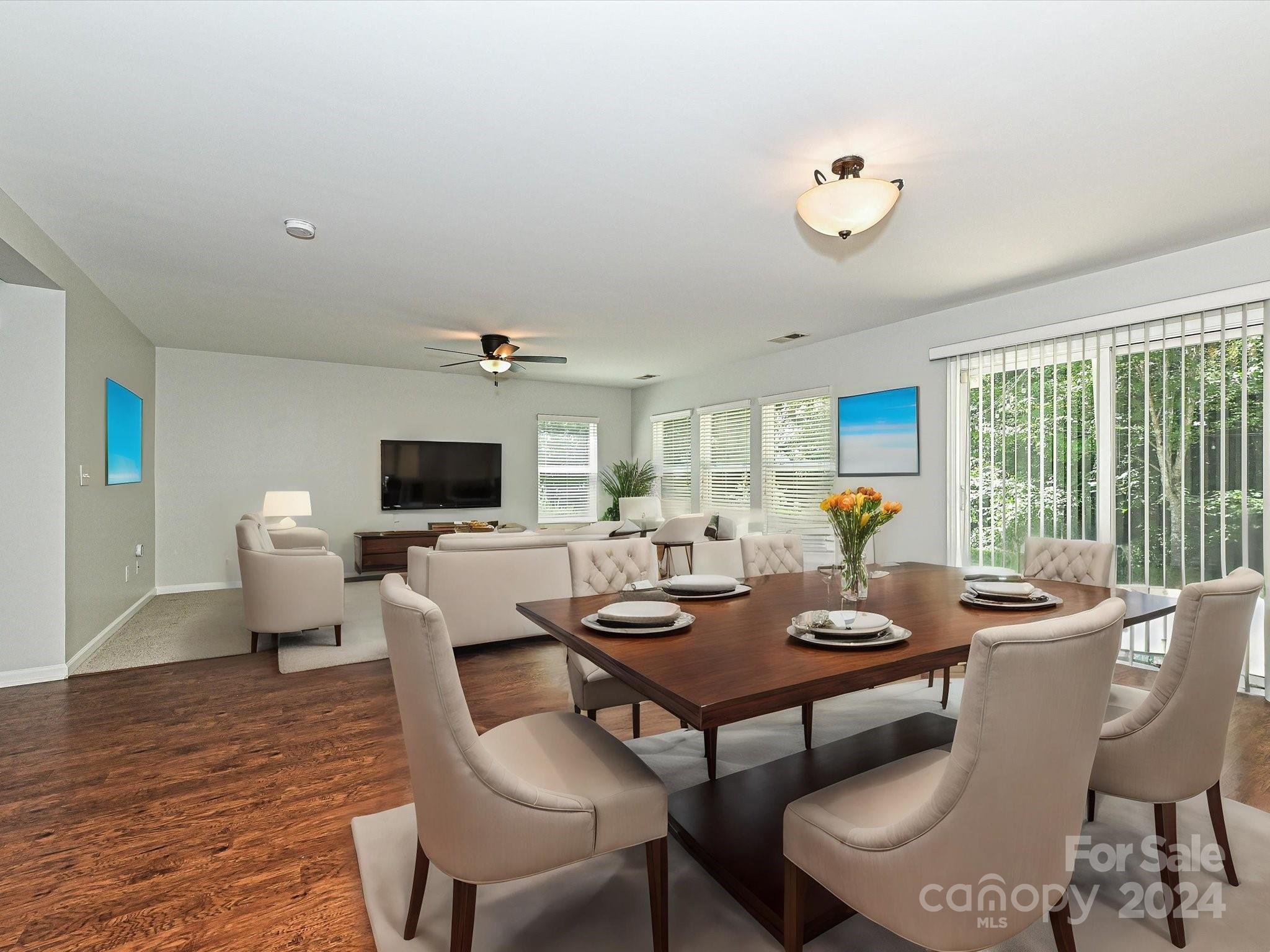 796 Ivy Trail Way Fort Mill, SC 29715 - Photo 15 of 39 a view of a dining room with furniture window and outside view