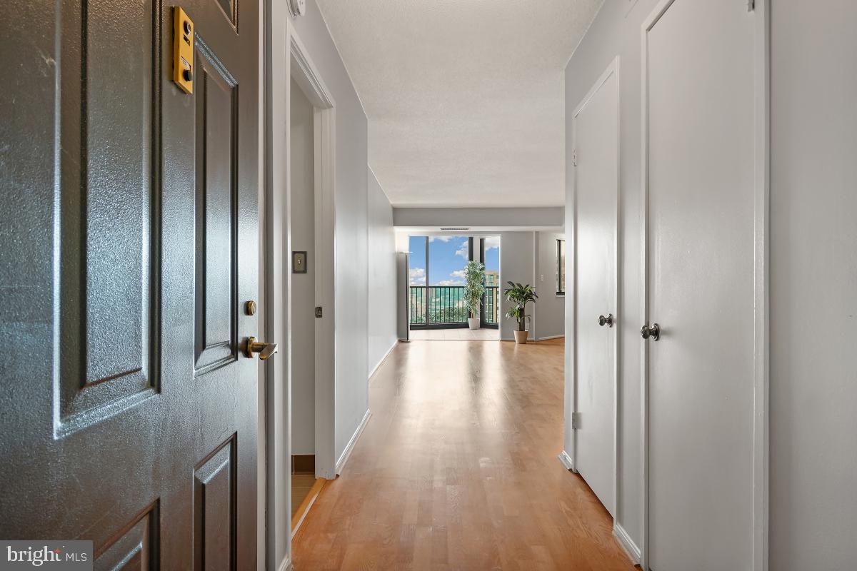 5902 Mt Eagle Drive, Unit 1503 Alexandria, VA 22303 - Photo 3 of 30 Entry Foyer - Beautiful Floors Greet You