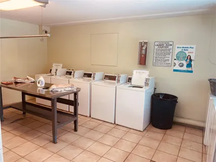 a room with storage and utility
