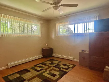 wooden floor in an empty room