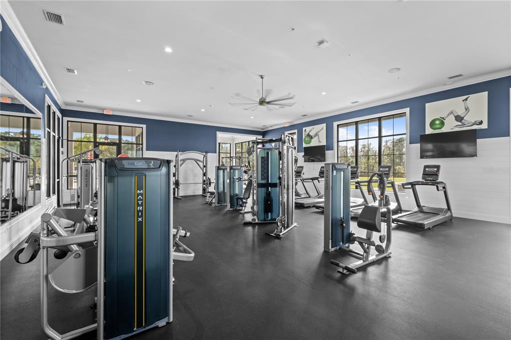 6699 Alder Road St. Cloud, FL 34773 - Photo 49 of 51 a view of a room with gym equipment