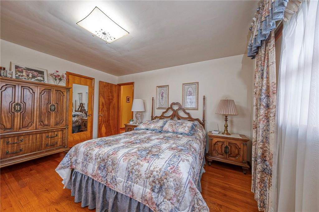 1913 Brigadoon Lane New Castle, PA 16101 - Photo 15 of 30 a bedroom with a bed and a walk in closet