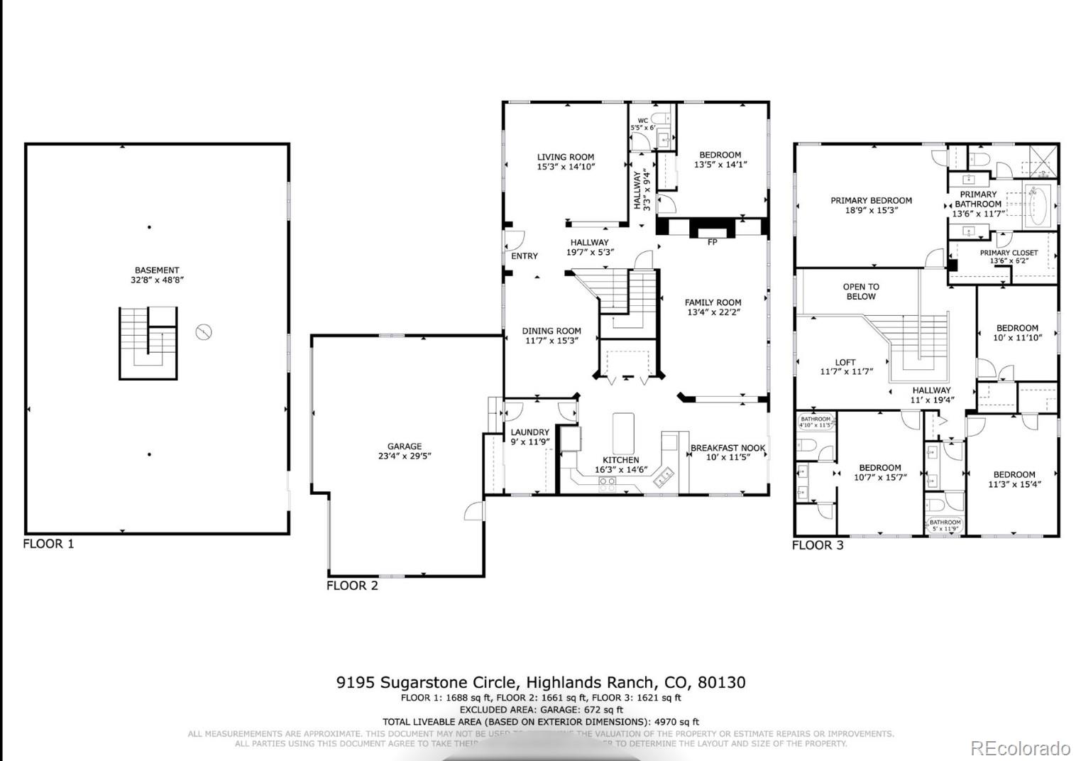 9195 Sugarstone Circle Highlands Ranch, CO 80130 - Photo 37 of 37 a picture of a room with a white wall and white cabinet