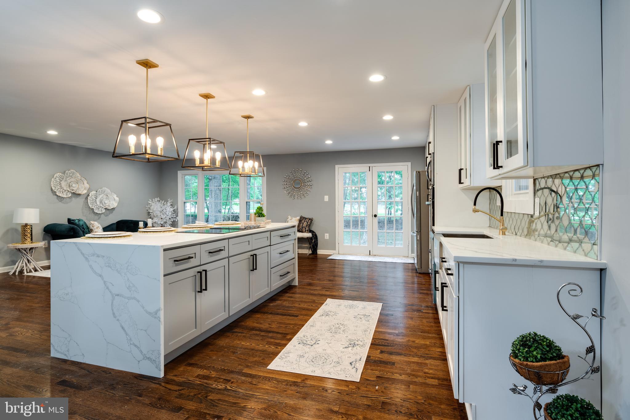 12008 Trotter Lane Reston, VA 20191 - Photo 16 of 76 Breathtaking Custom Designed Kitchen!