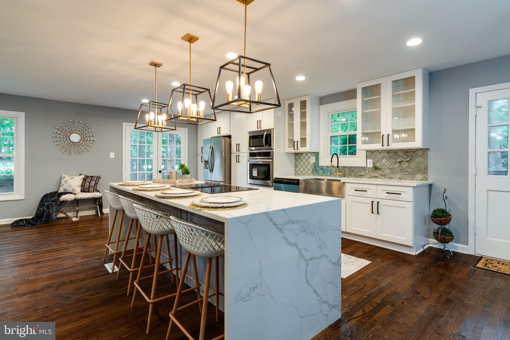 12008 Trotter Lane Reston, VA 20191 - Photo 18 of 76 Breathtaking Custom Designed Kitchen!