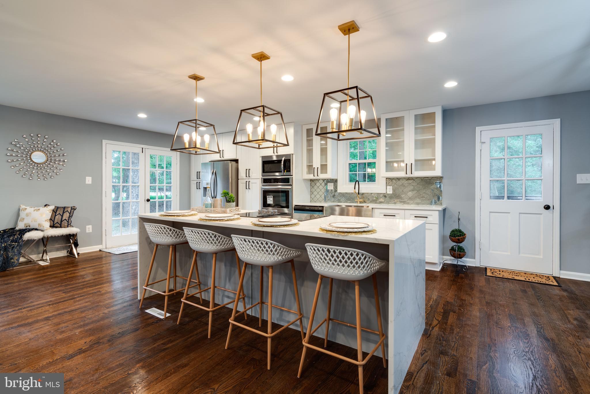 12008 Trotter Lane Reston, VA 20191 - Photo 23 of 76 Breathtaking Custom Designed Kitchen!