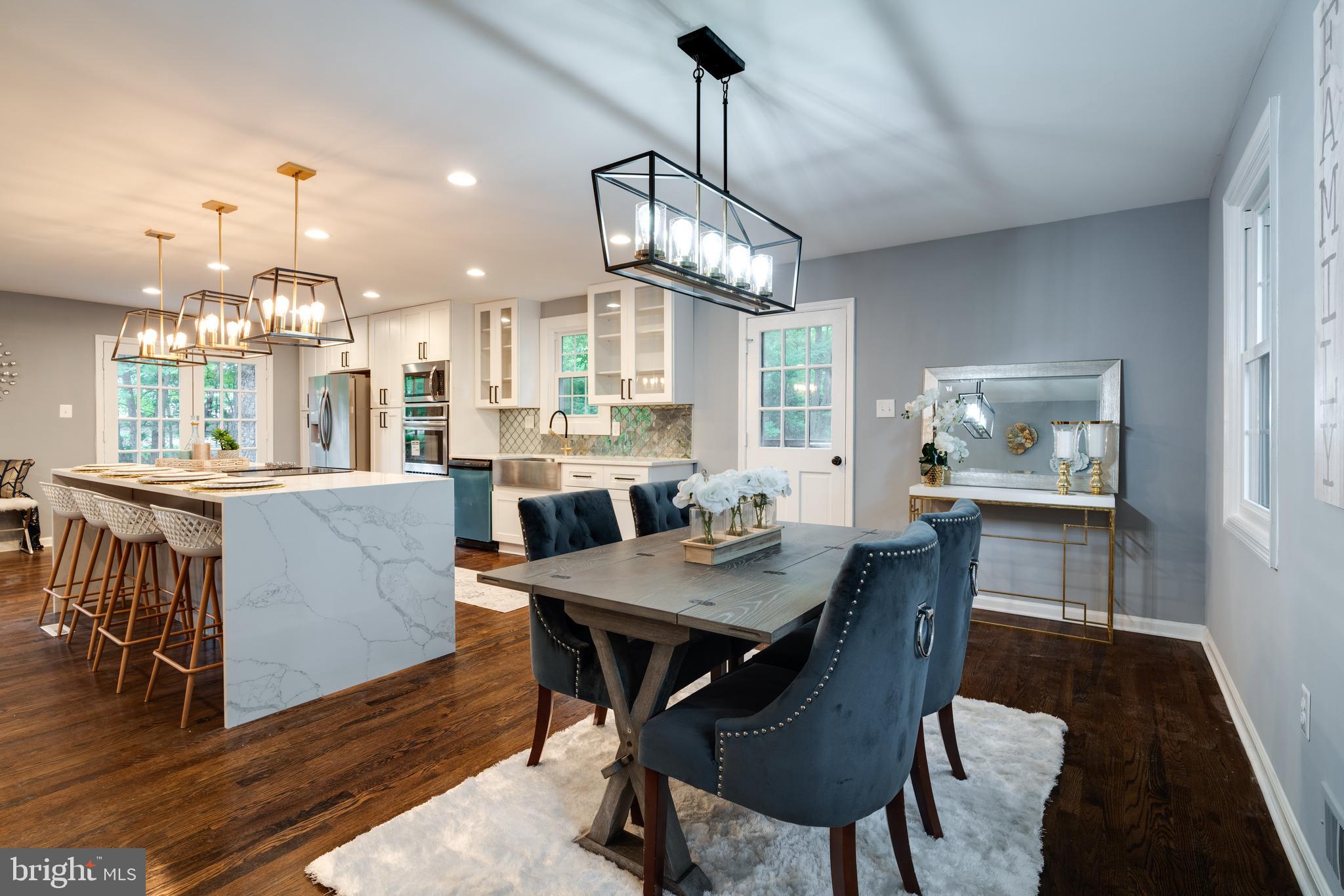 12008 Trotter Lane Reston, VA 20191 - Photo 28 of 76 Amazing Kitchen and Dinning Area!