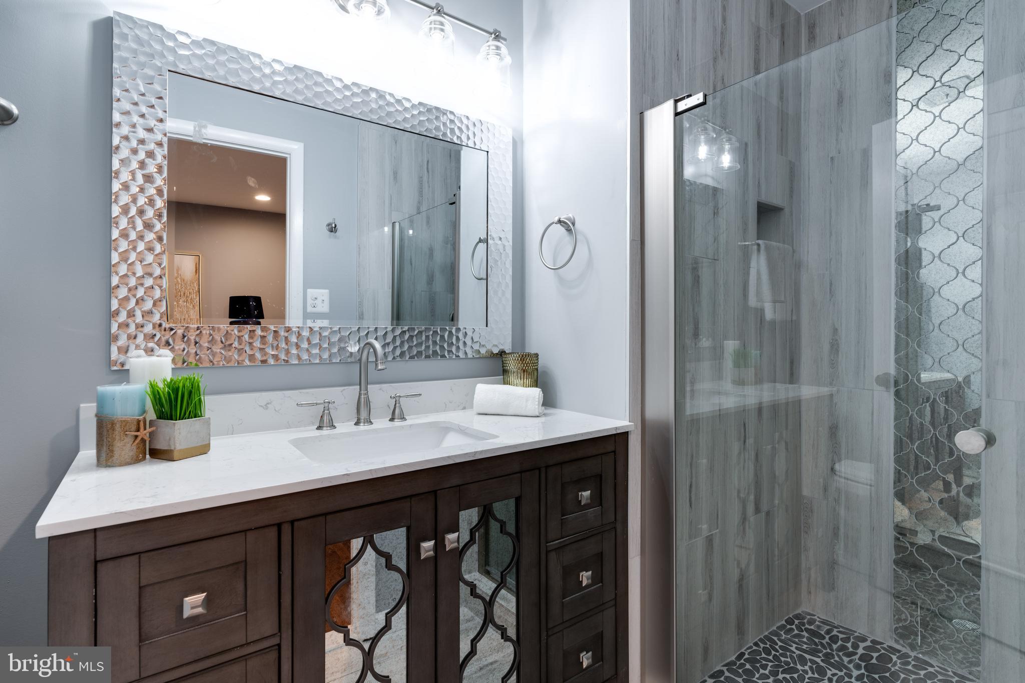 12008 Trotter Lane Reston, VA 20191 - Photo 38 of 76 Fully Designed Master Bathroom!