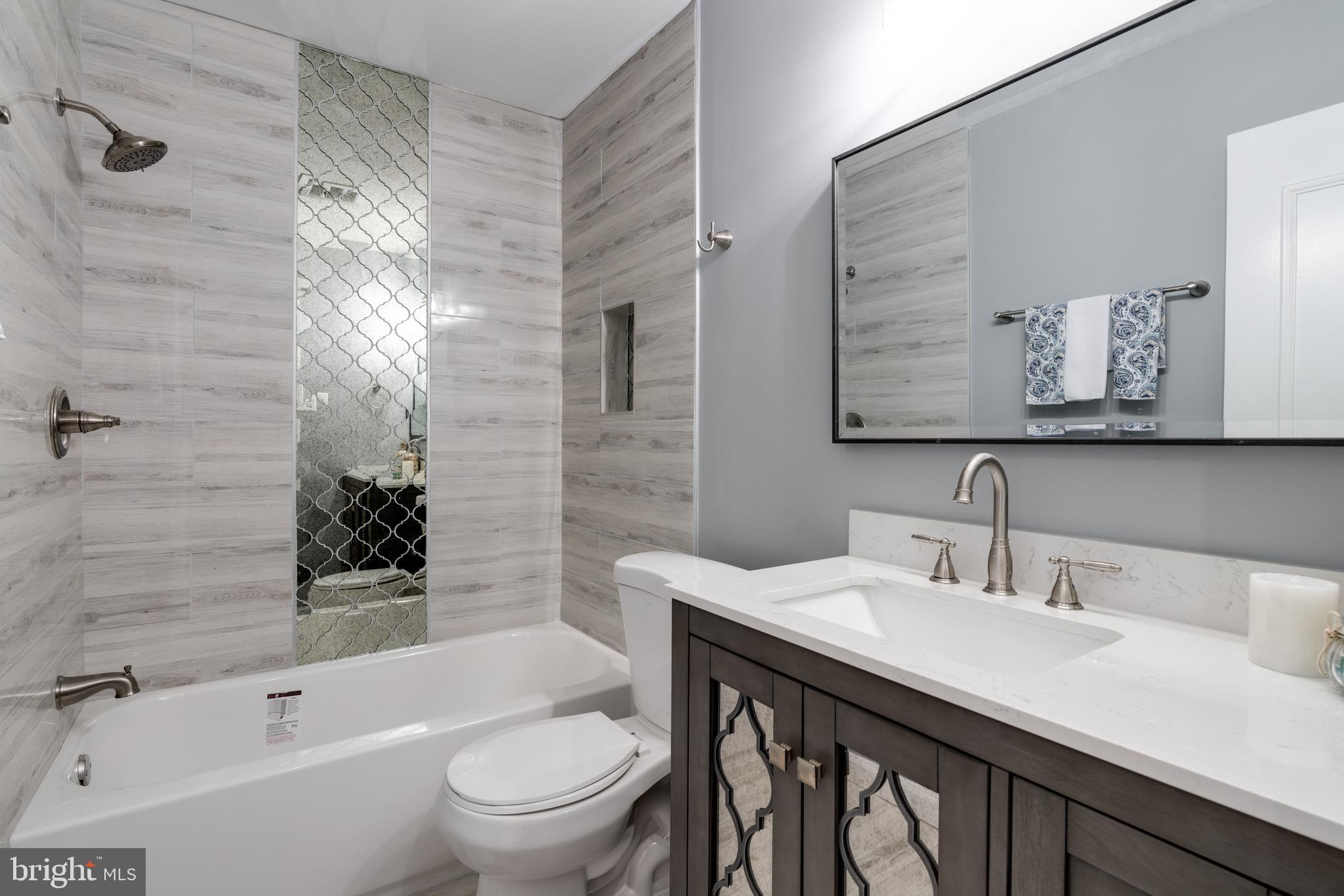 12008 Trotter Lane Reston, VA 20191 - Photo 43 of 76 Amazing Full Hallway Bathroom!