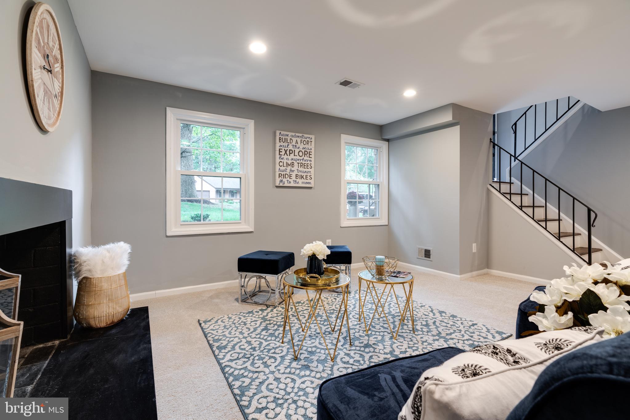 12008 Trotter Lane Reston, VA 20191 - Photo 49 of 76 Spacious Family Room!