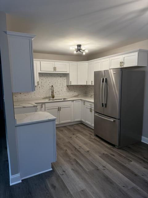 1528 Hanley Street Gary, IN 46406 - Photo 2 of 30 a kitchen with stainless steel appliances a refrigerator sink and cabinets