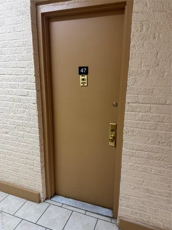 a view of door