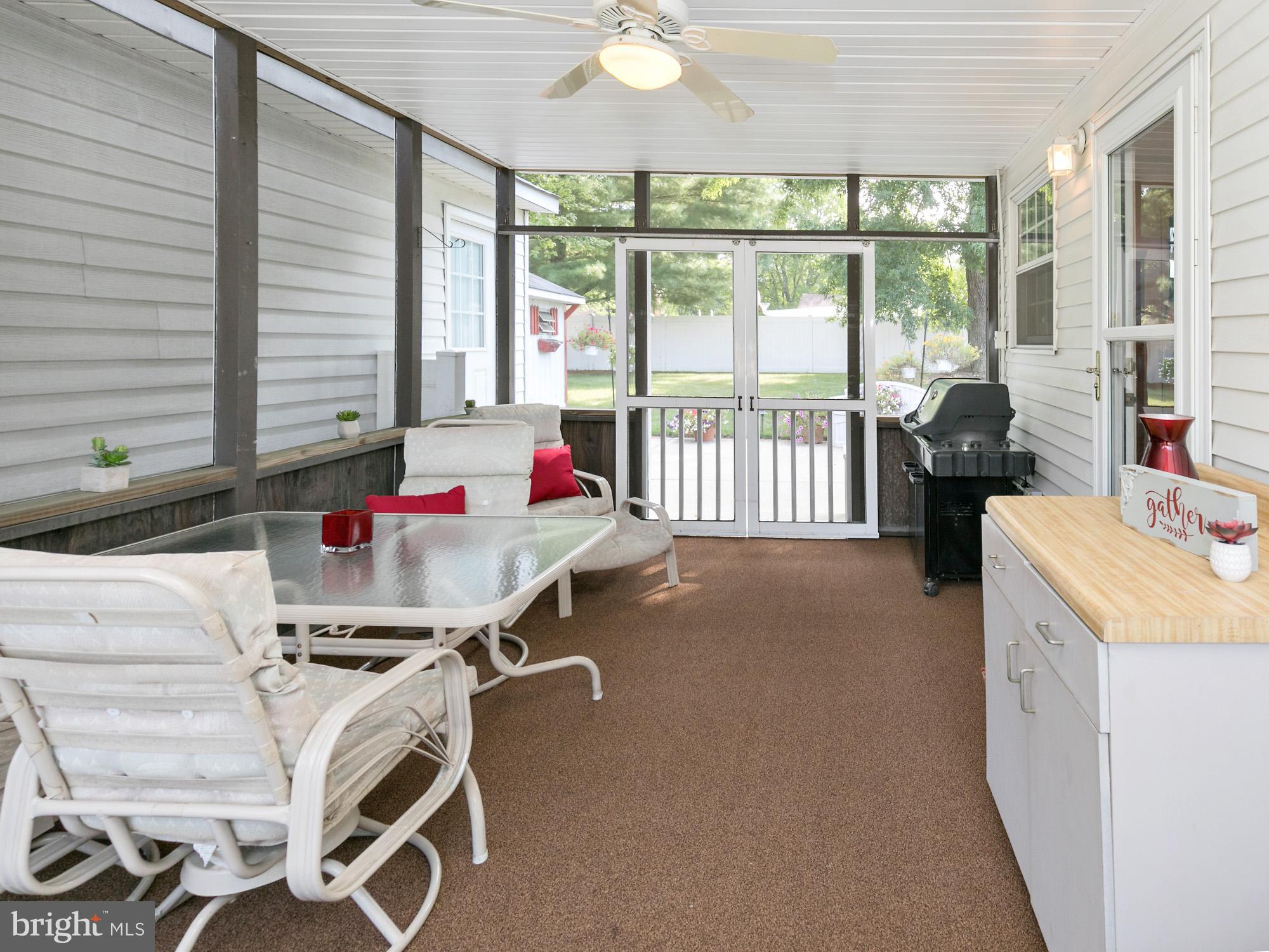 22 Gladwyn Road Marlton, NJ 08053 - Photo 20 of 28 Screened Porch with ceiling fan