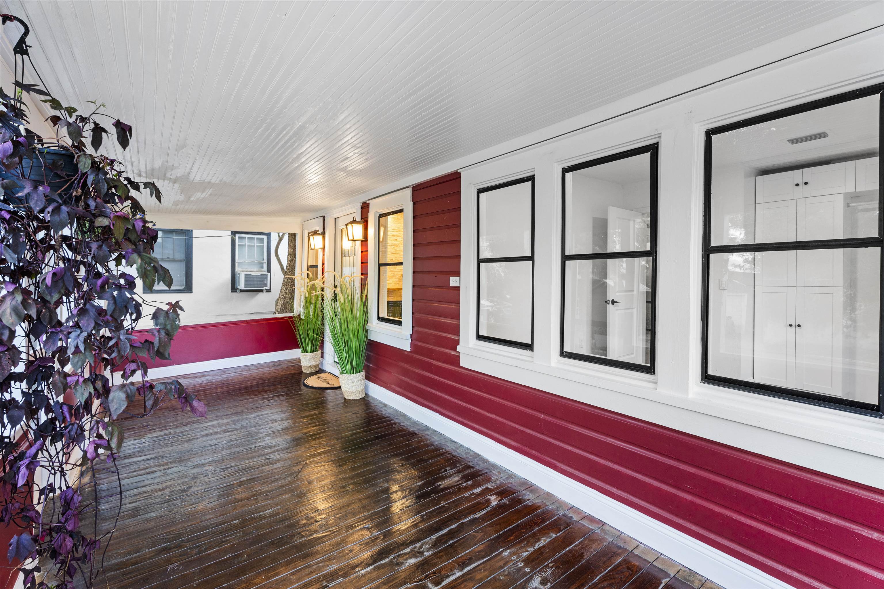 136 Washington Street St. Augustine, FL 32084 - Photo 5 of 50 a view of livingroom with furniture wooden floor and windows