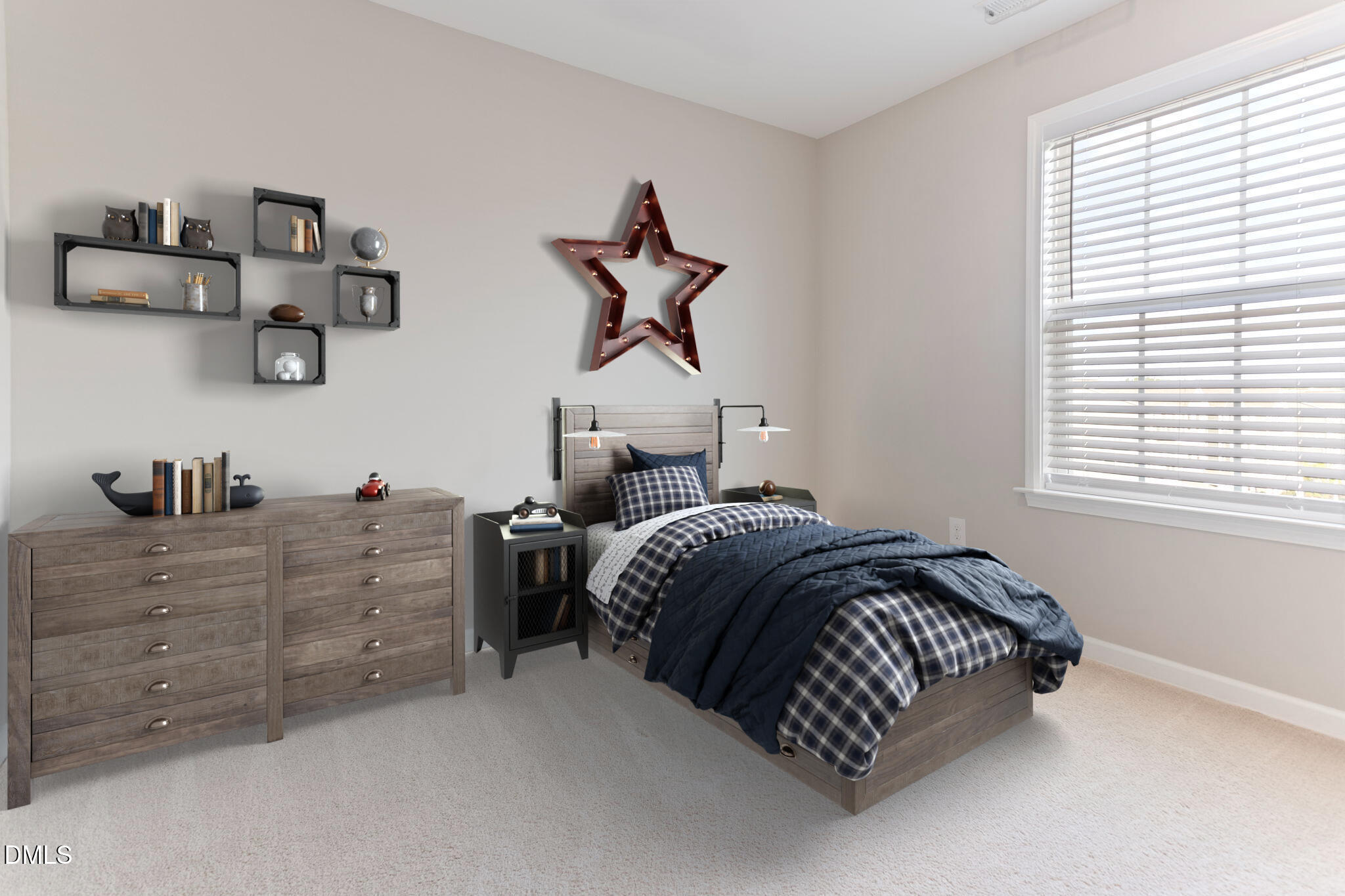5916 Giddings Street Raleigh, NC 27616 - Photo 23 of 49 a bedroom with a bed and a window