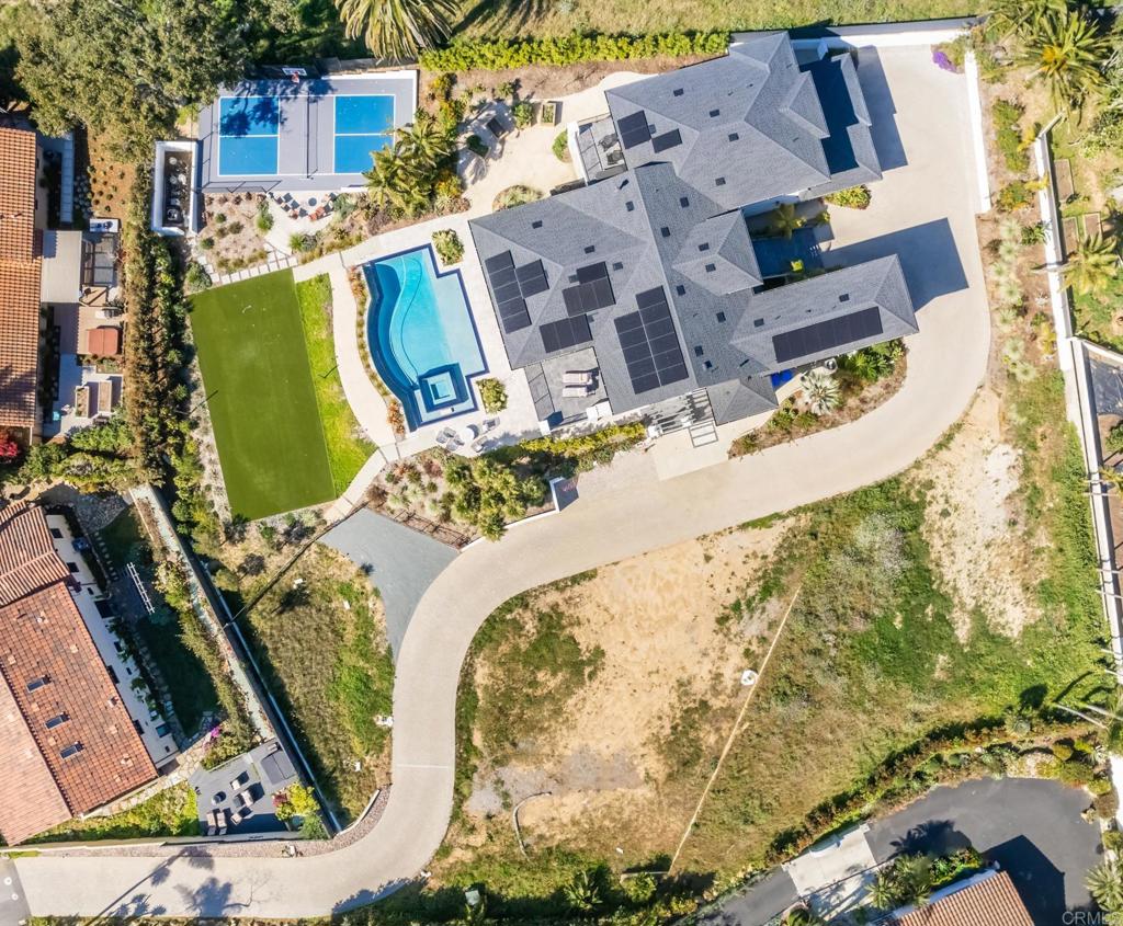 397 Sunset Drive Encinitas, CA 92024 - Photo 6 of 15 an aerial view of a swimming pool