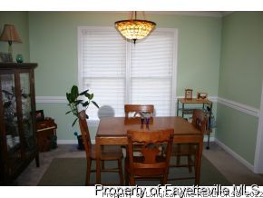 5018 Summer Ridge Road Fayetteville, NC 28303 - Photo 4 of 10 a view of a dining room with furniture and wooden floor