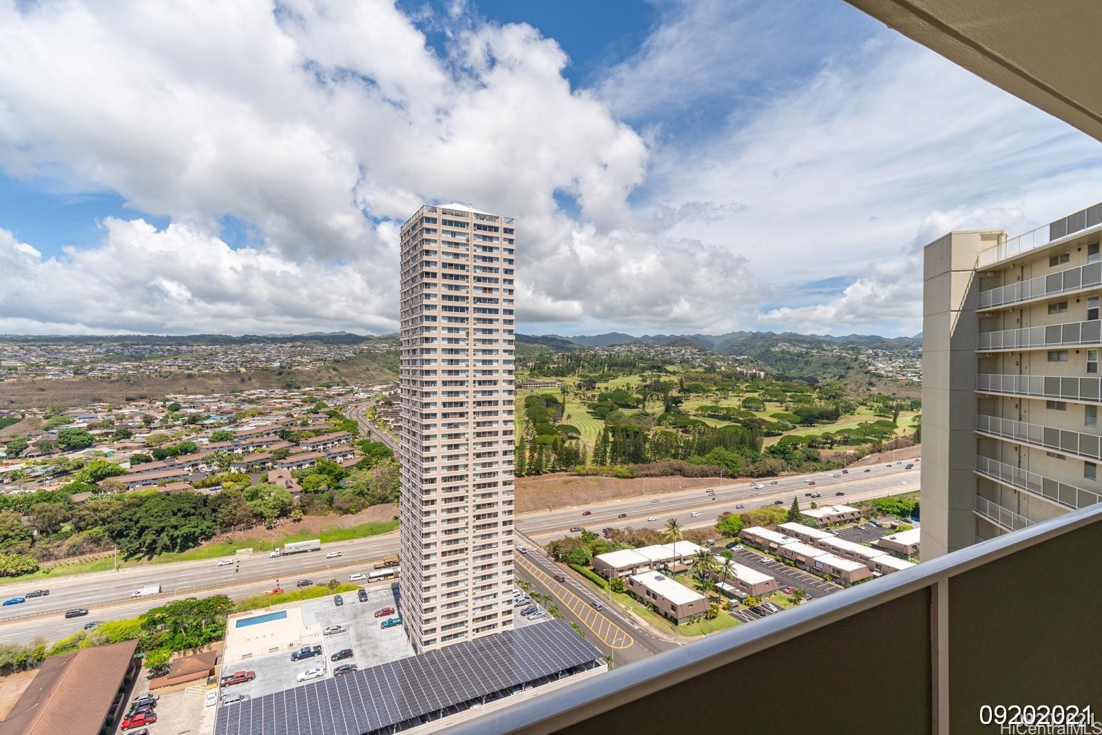 98-99 Uao Place, Unit 1705 Aiea, HI 96701 - Photo 3 of 25 a view of a city from a balcony