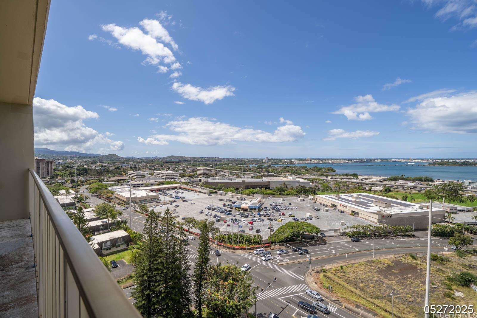 98-99 Uao Place, Unit 1705 Aiea, HI 96701 - Photo 9 of 25 a view of a city with an ocean