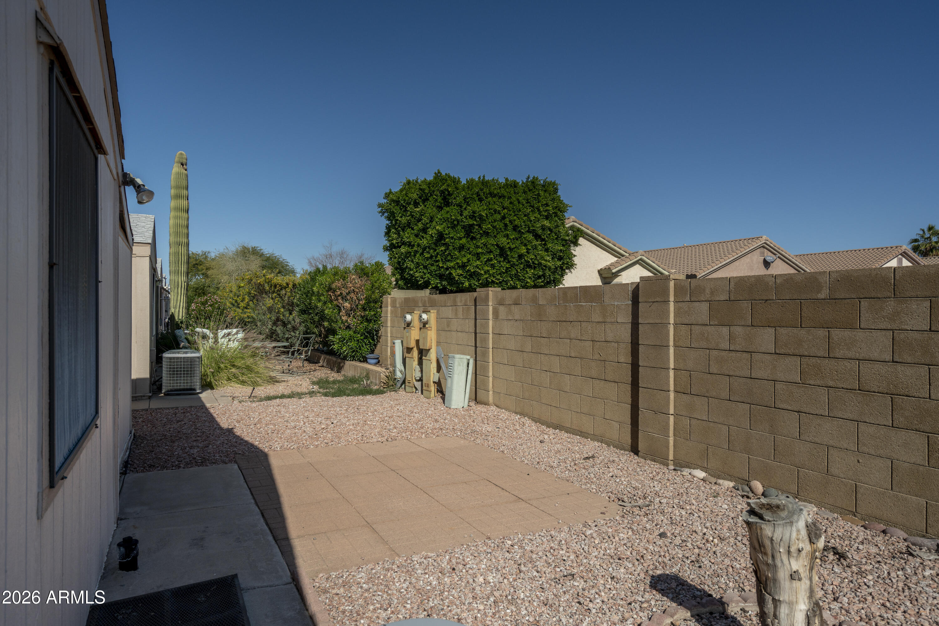 5735 East McDowell Road, Unit 466 Mesa, AZ 85215 - Photo 14 of 19 a view of a backyard