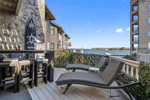 a view of a chairs in patio of the house