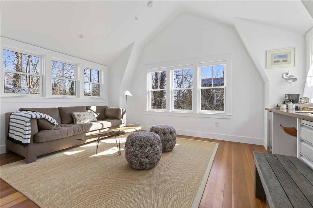 47 Longfellow Road Jamestown, RI 02835 - Photo 26 of 34 Bright and Sunny. One Bedroom Loft- over garage. Behind main house.