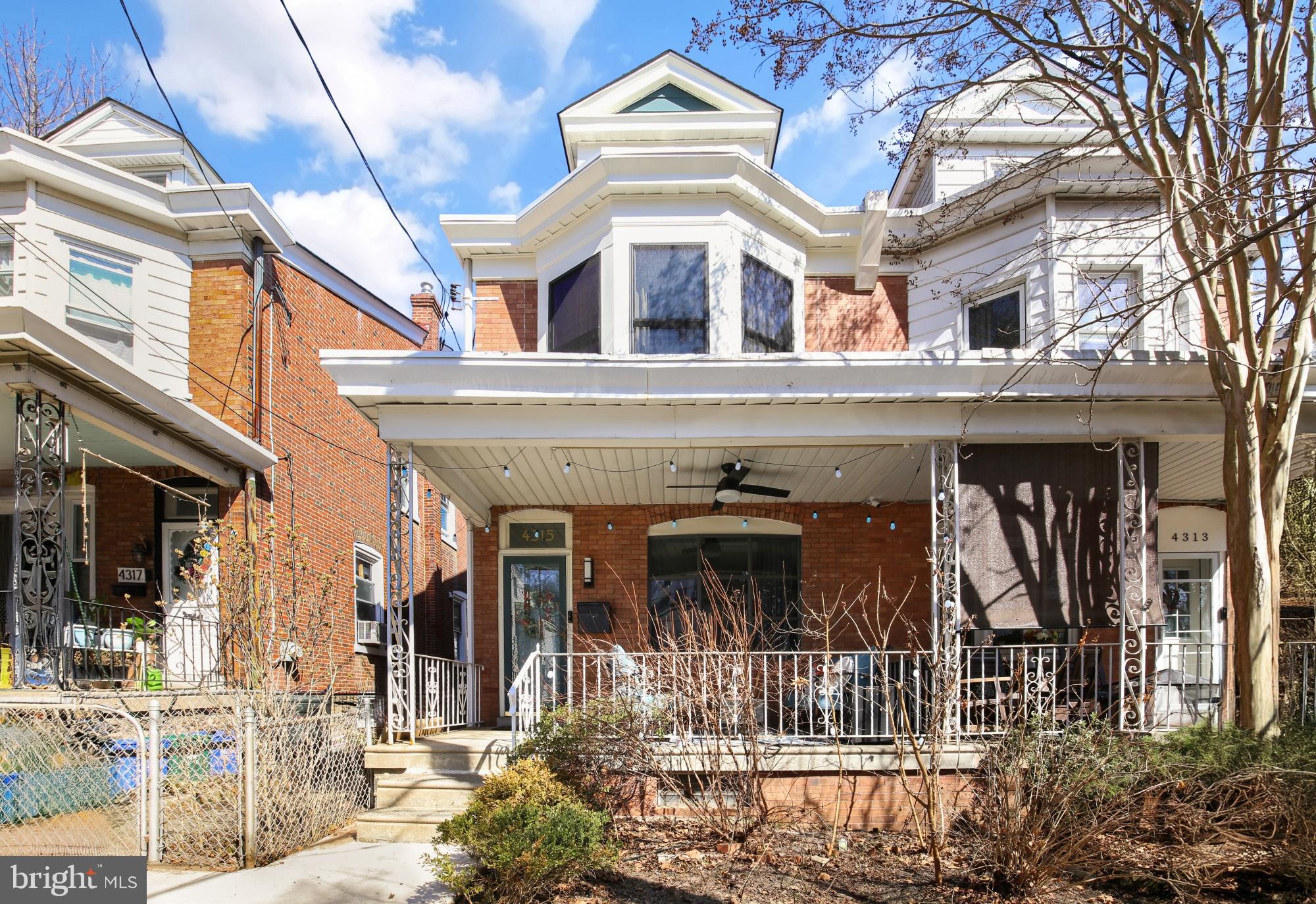 4315 Lauriston Street Philadelphia, PA 19128 - Photo 39 of 43 a front view of a house with a porch