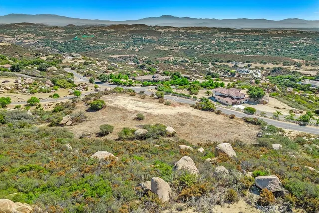 a view of a yard with plants