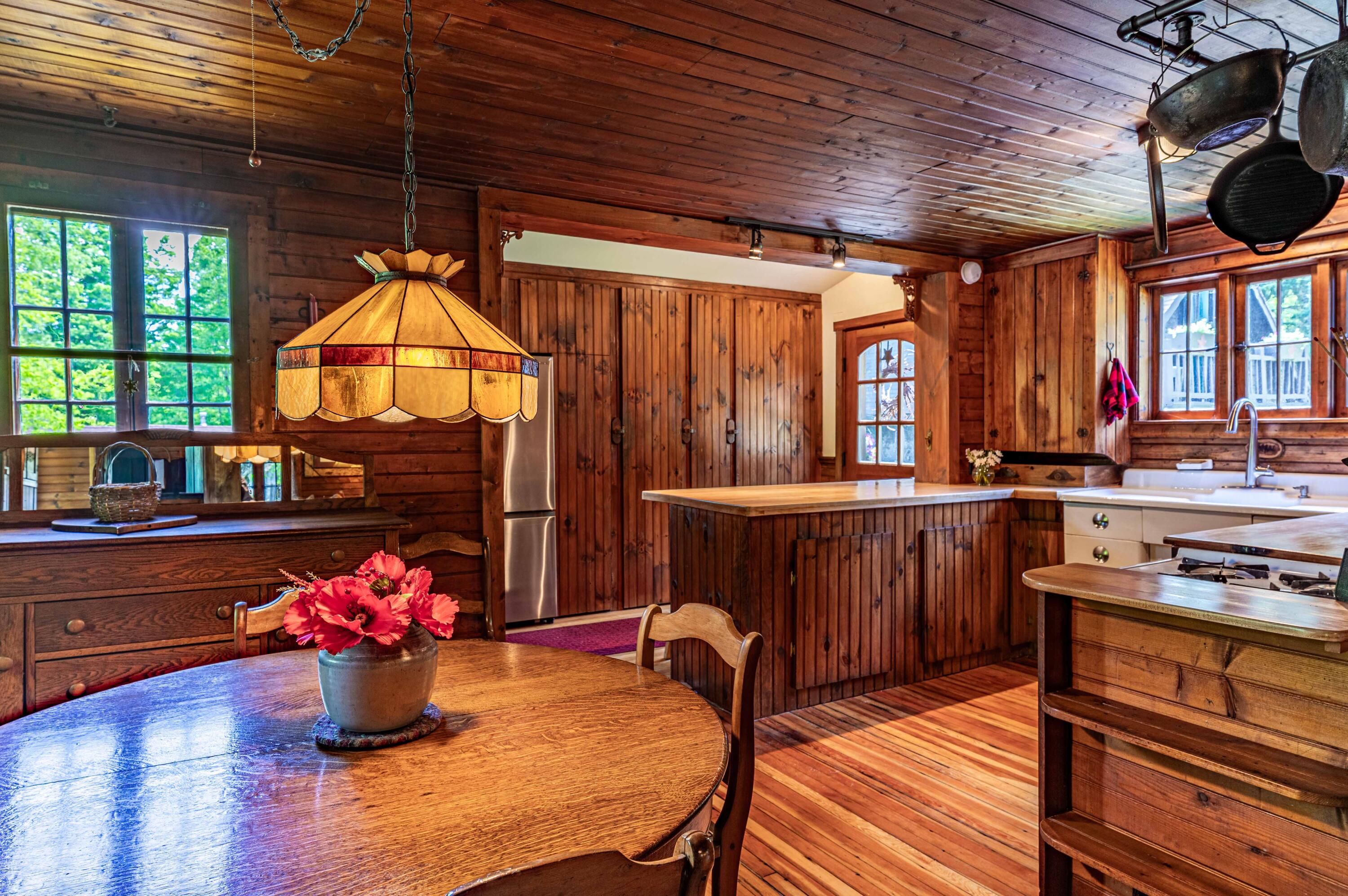 103 Gray Lake Road Old Forge, NY 13420 - Photo 11 of 32 Extra Storage in the Entry to the Kitchen