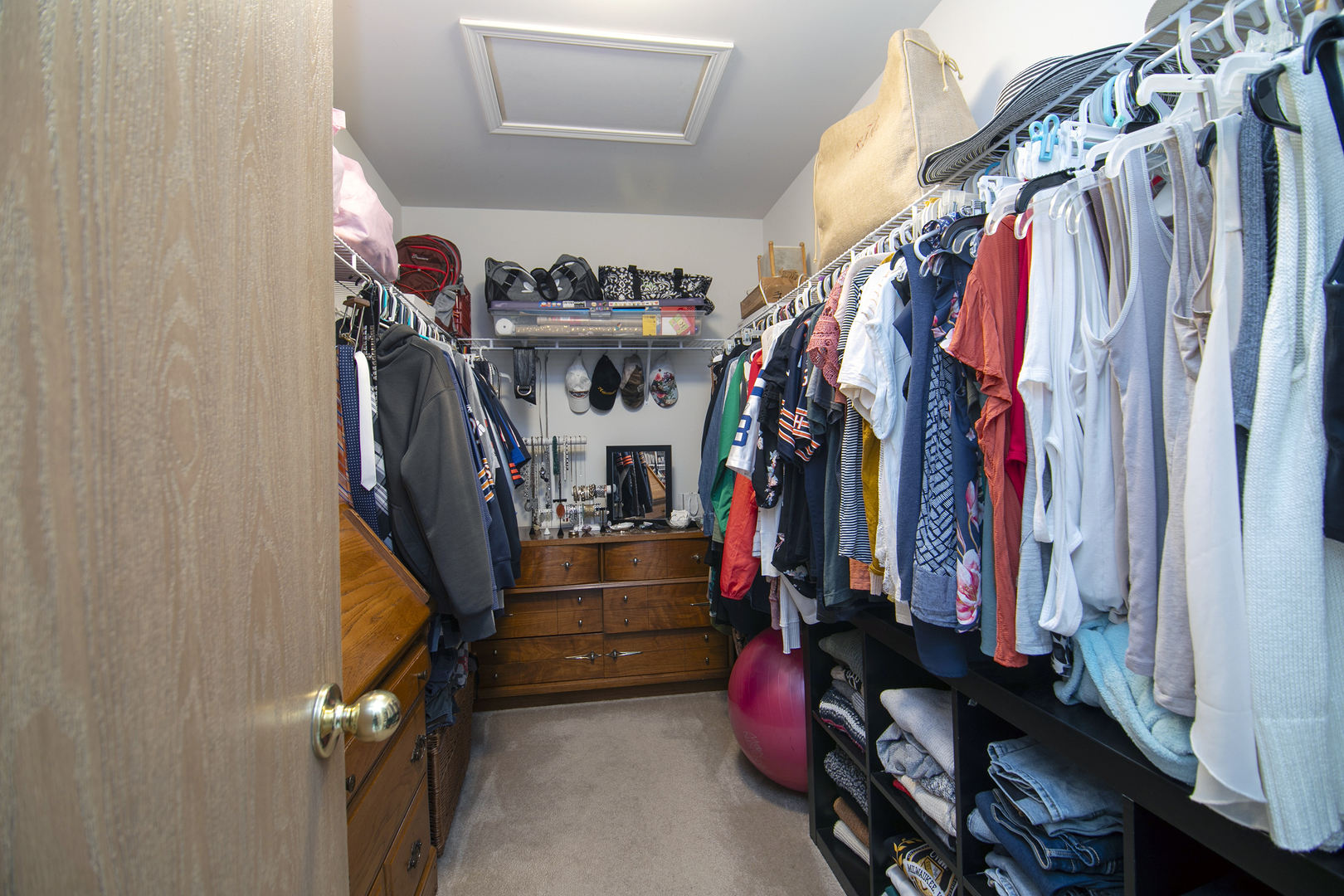 2256 Swallowtail Street Bourbonnais, IL 60914 - Photo 18 of 29 a view of walk in closet with clothes and shoes