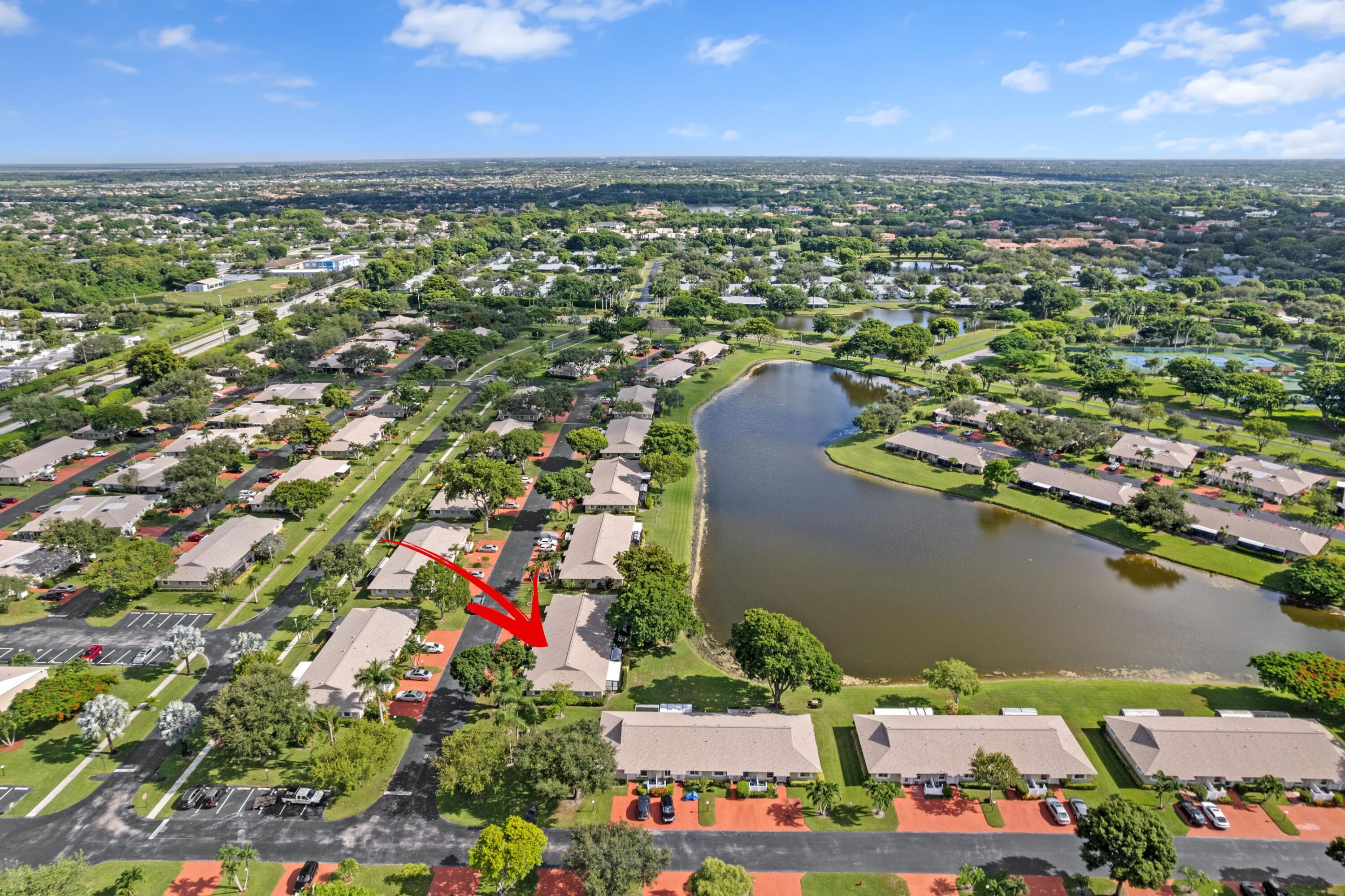 18956 Argosy Drive, Unit D Boca Raton, FL 33496 - Photo 22 of 40 Aerial Neighborhood View