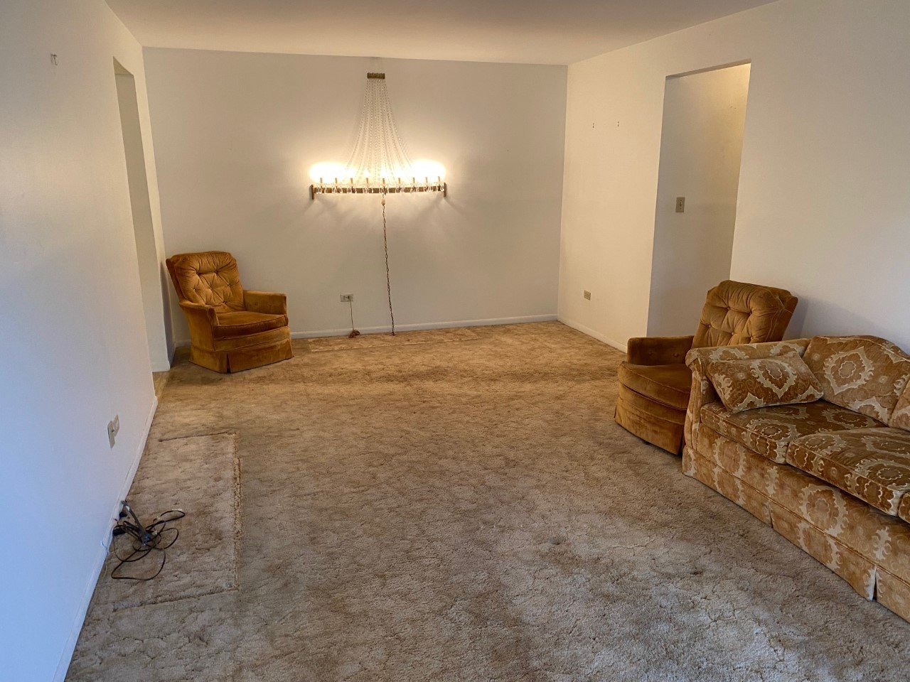 906 East Old Willow Road, Unit 104 Prospect Heights, IL 60070 - Photo 9 of 20 a living room with furniture and a lamp