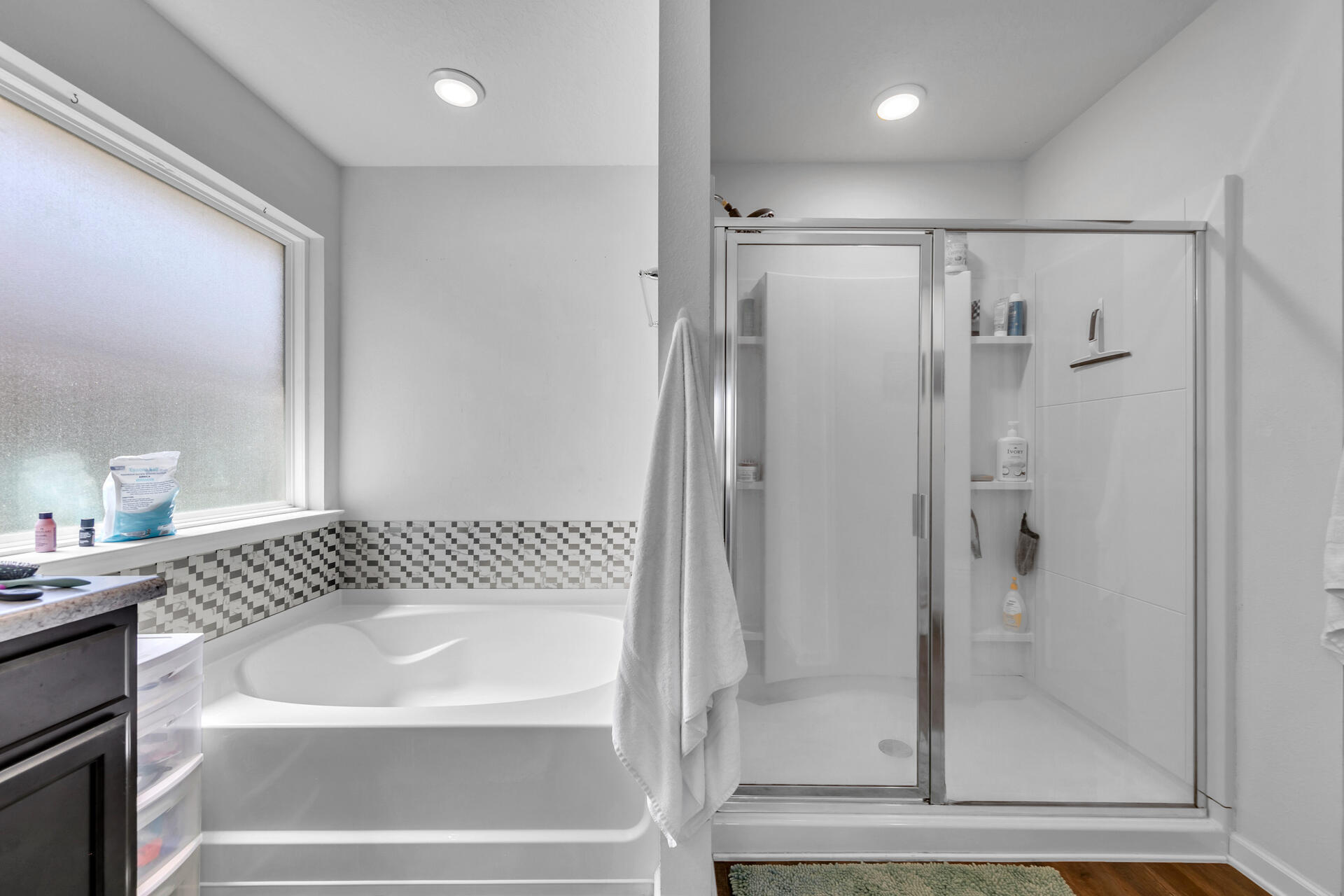 507 Merganser Way Crestview, FL 32539 - Photo 31 of 45 a bathroom with a bathtub and a shower