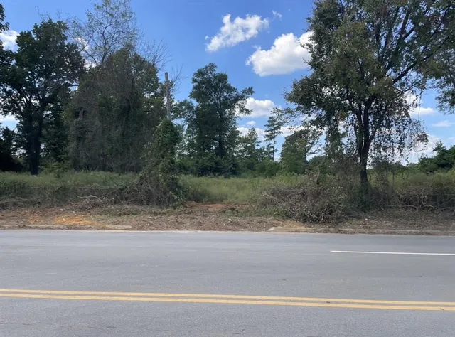 a view of a yard and basketball court