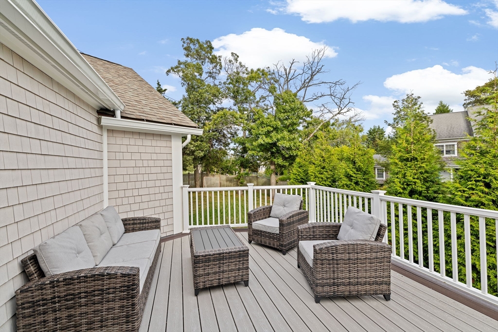 101 Nichols Road Cohasset, MA 02025 - Photo 28 of 34 a view of balcony with wooden floor and seating space