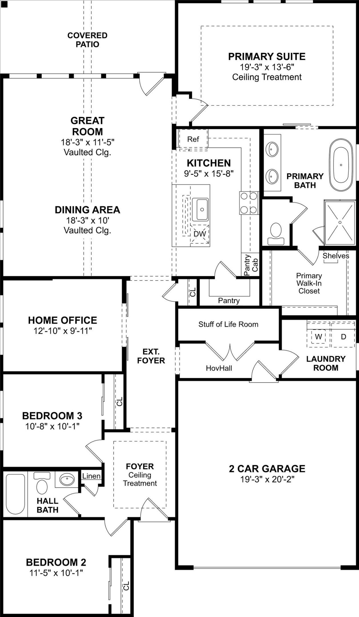 29406 Suncreek Rnch Court Waller, TX 77484 - Photo 40 of 40 The Boise floor plan by K. Hovnanian® Homes. 1st Floor shown. *Prices, plans, dimensions, features, specifications, materials, and availability of homes or communities are subject to change without notice or obligation.