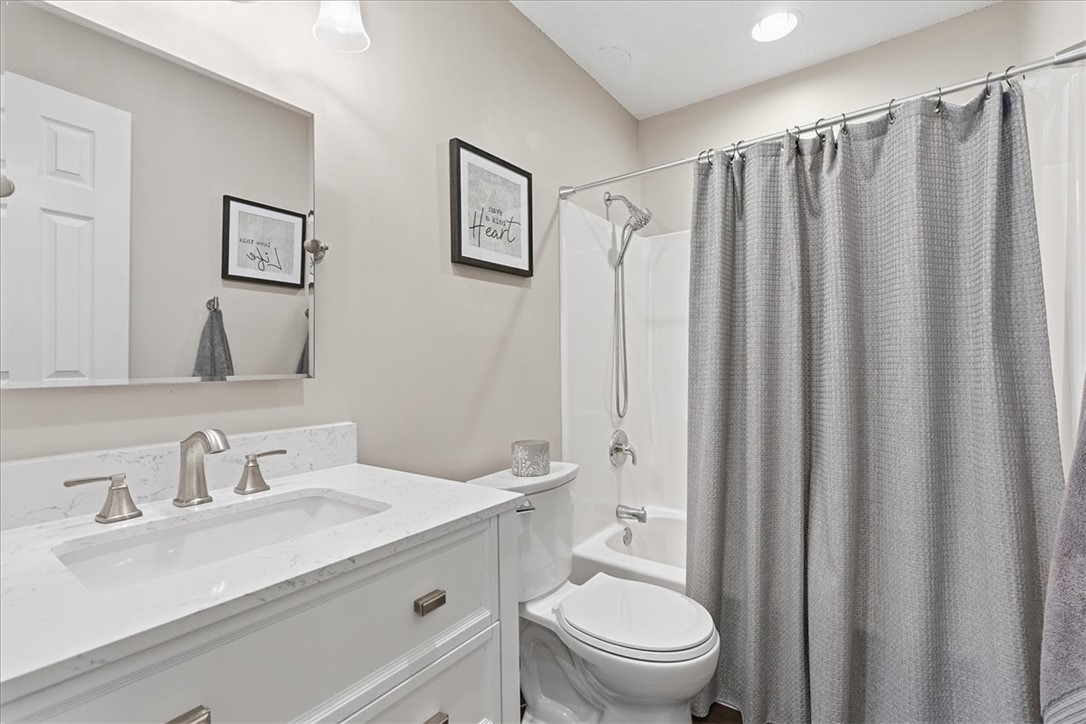 166 Amberwood Drive Anderson, SC 29621 - Photo 10 of 38 This clean and inviting bathroom features modern fixtures and bright lighting for a refreshing space.