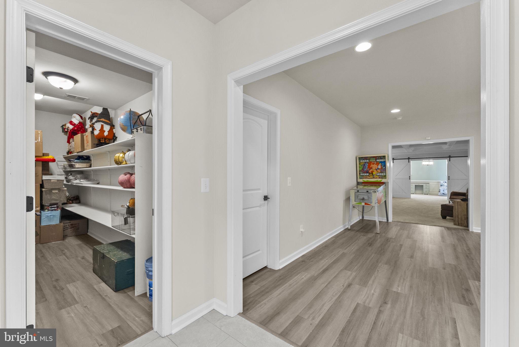9801 Thoroughbred Road Warrenton, VA 20187 - Photo 79 of 119 Game room with 2 large storage closets