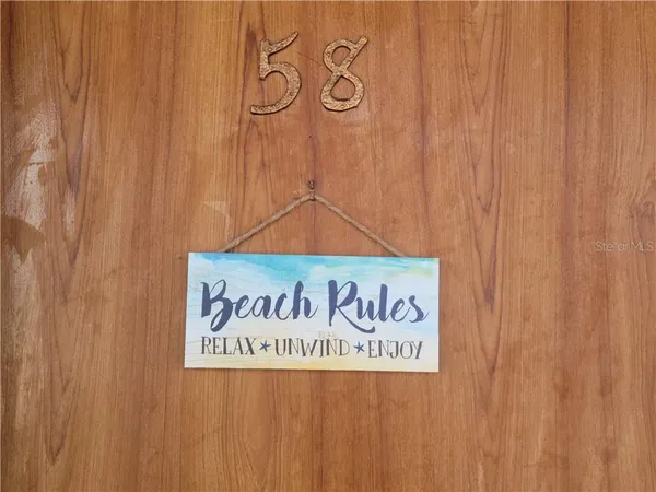 a sign on a wall