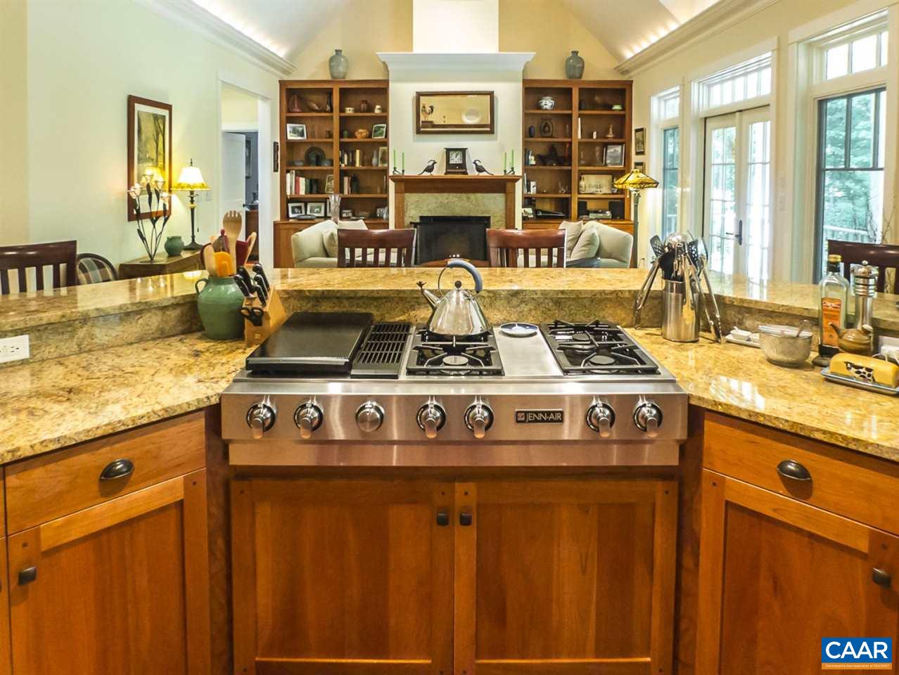 2707 Heartwood Road Afton, VA 22920 - Photo 10 of 31 a kitchen with stainless steel appliances granite countertop a stove and a sink