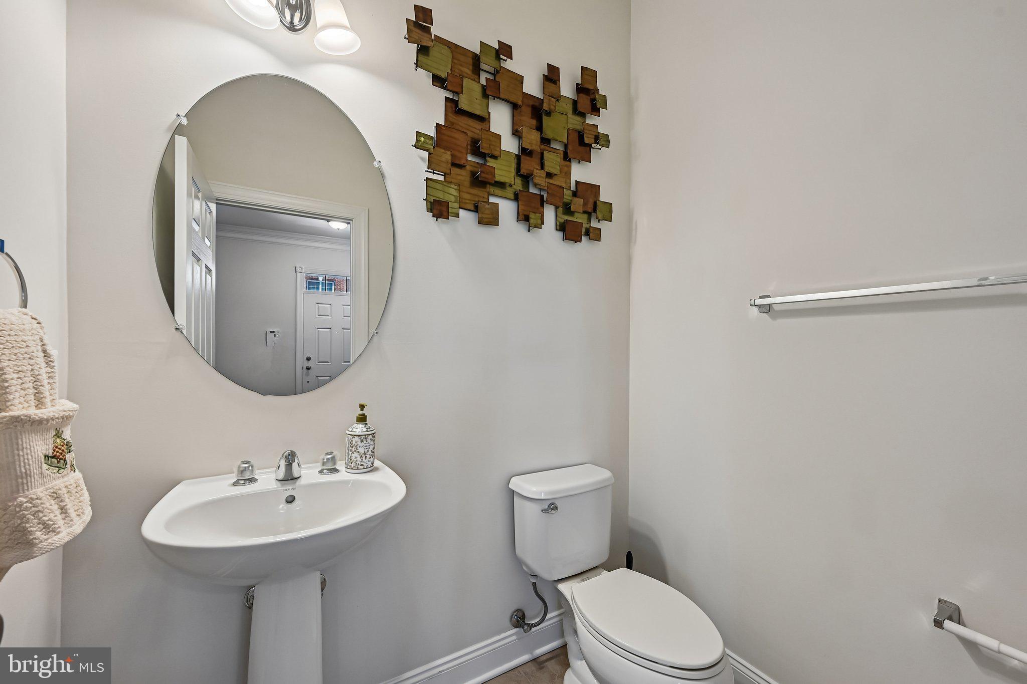 2271 Brimstone Place Hanover, MD 21076 - Photo 43 of 62 Chic half-bath with modern accents.