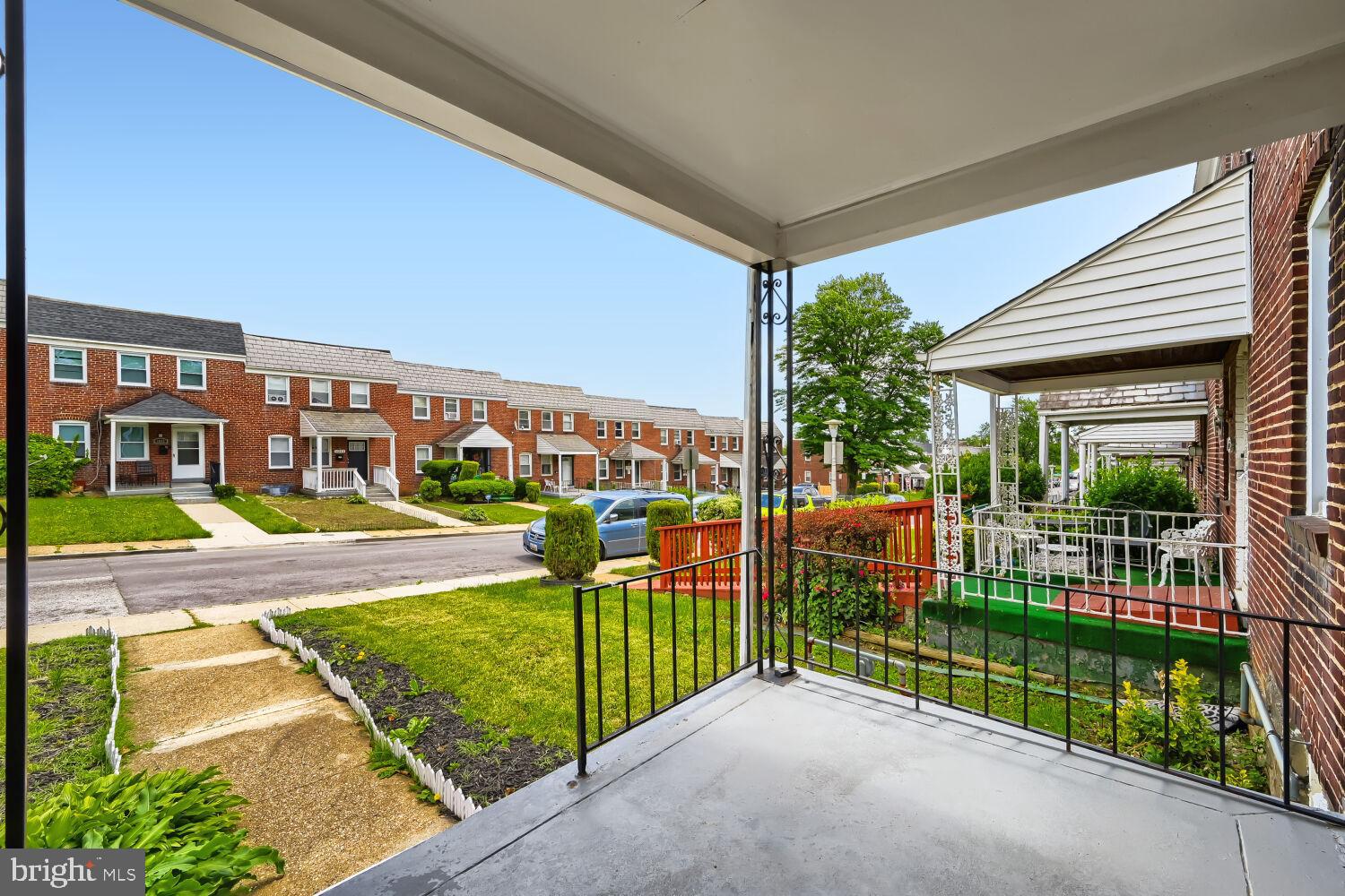 1014 Lyndhurst Street Baltimore, MD 21229 - Photo 4 of 29 a view of an apartment with a garden
