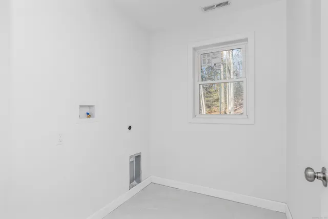 a small space with a window