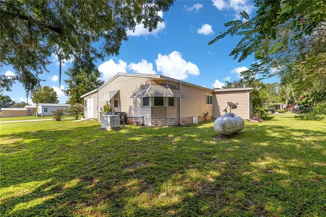 a front view of house with garden