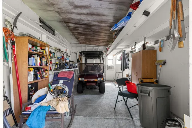 a view of storage and utility room
